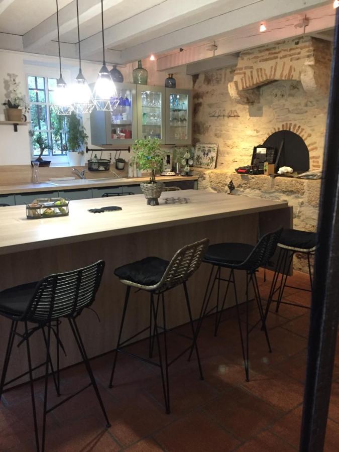Maison De Campagne Avec Piscine Beduer Экстерьер фото