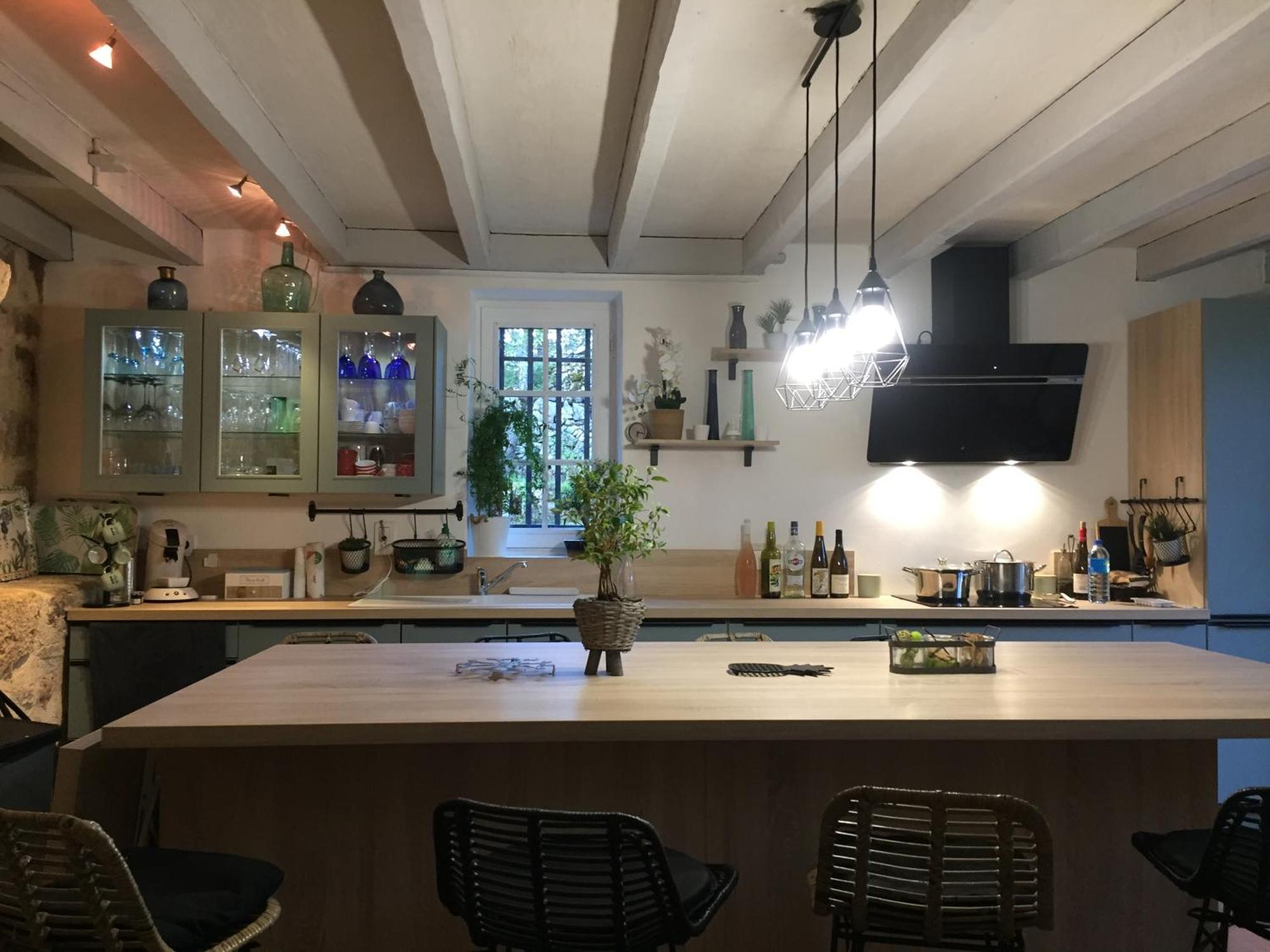 Maison De Campagne Avec Piscine Beduer Экстерьер фото